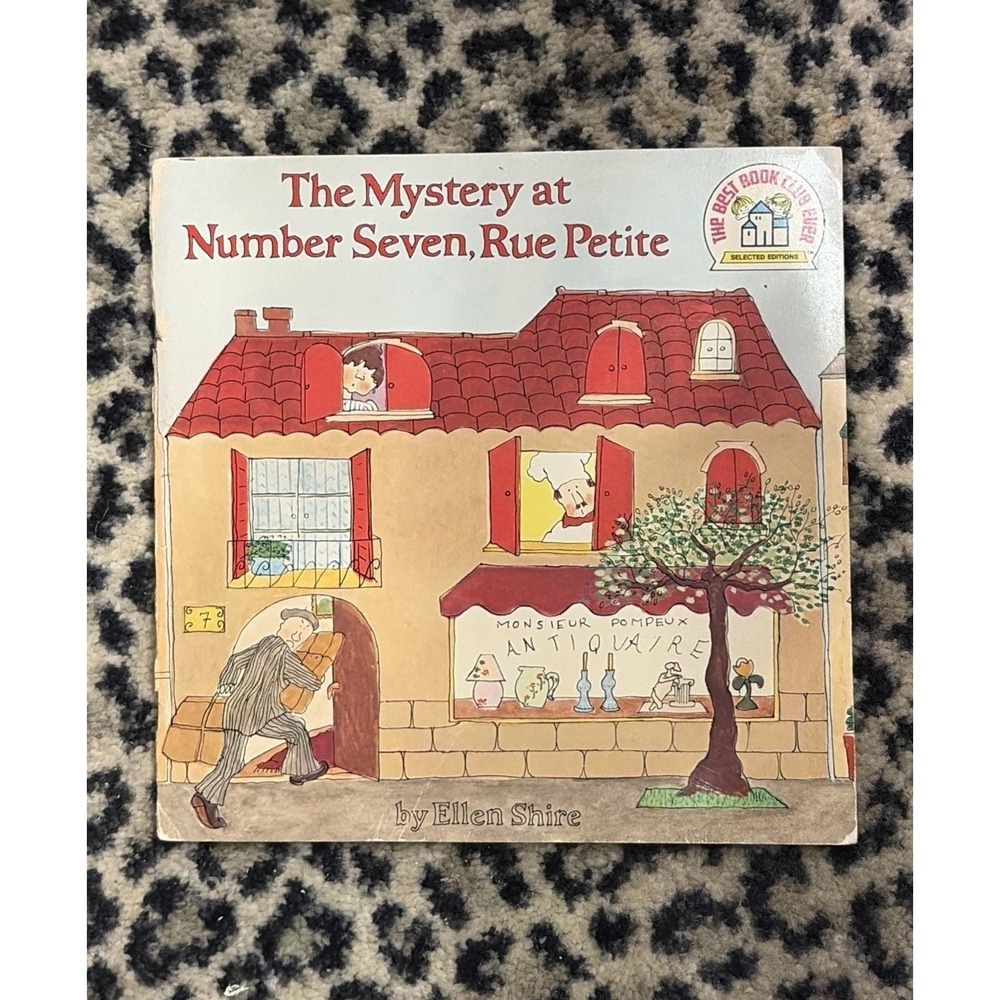 The Mystery at Number Seven, Rue Petite (First Edition) 1978 Paperback Kids Book